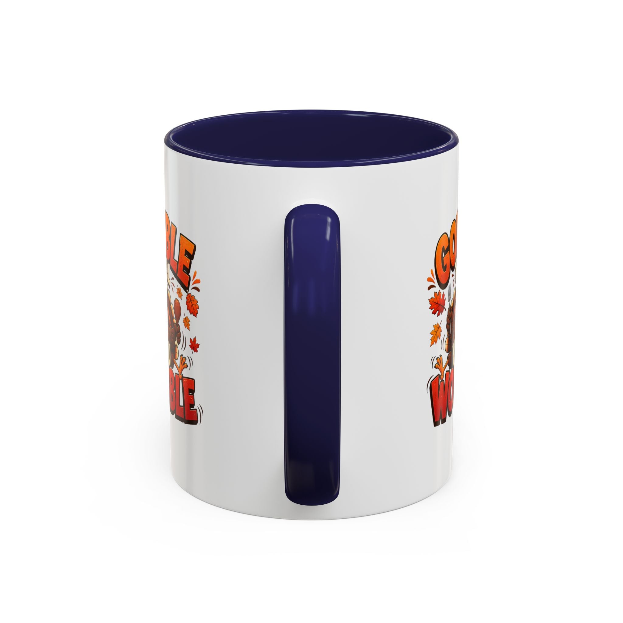 Thanksgiving Mug Gobble ’Til You Wobble Thanksgiving Coffee Mug