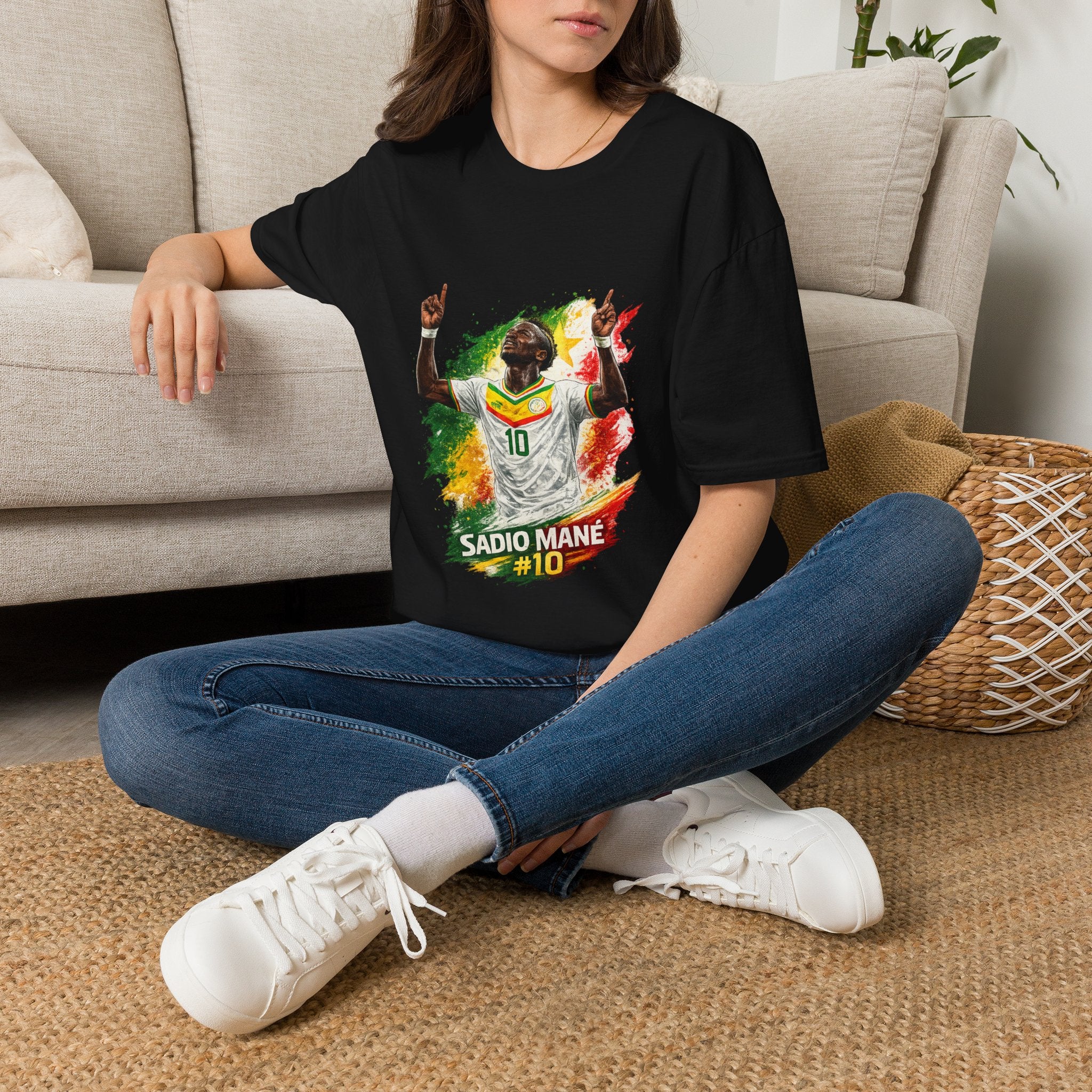 Senegal Sadio Mané Football Shirt – Tribute Soccer Tee