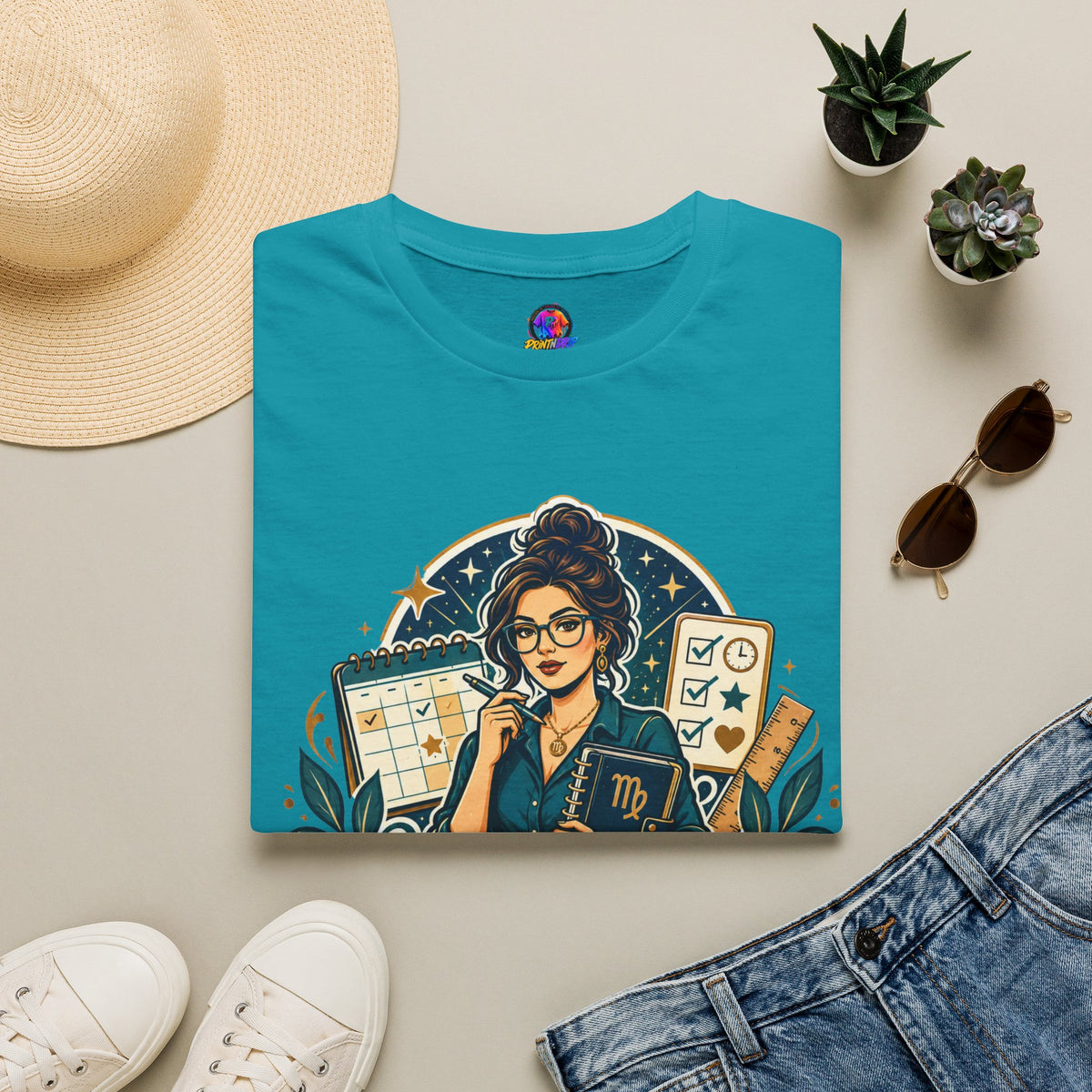 Virgo Planner T-Shirt — “Relax I Already Made A Plan For That” Astrological Tee