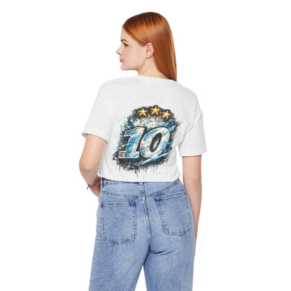 Buenos Aires Nights T‑Shirt — '10' Grunge Graphic Tee - Argentina No. 10