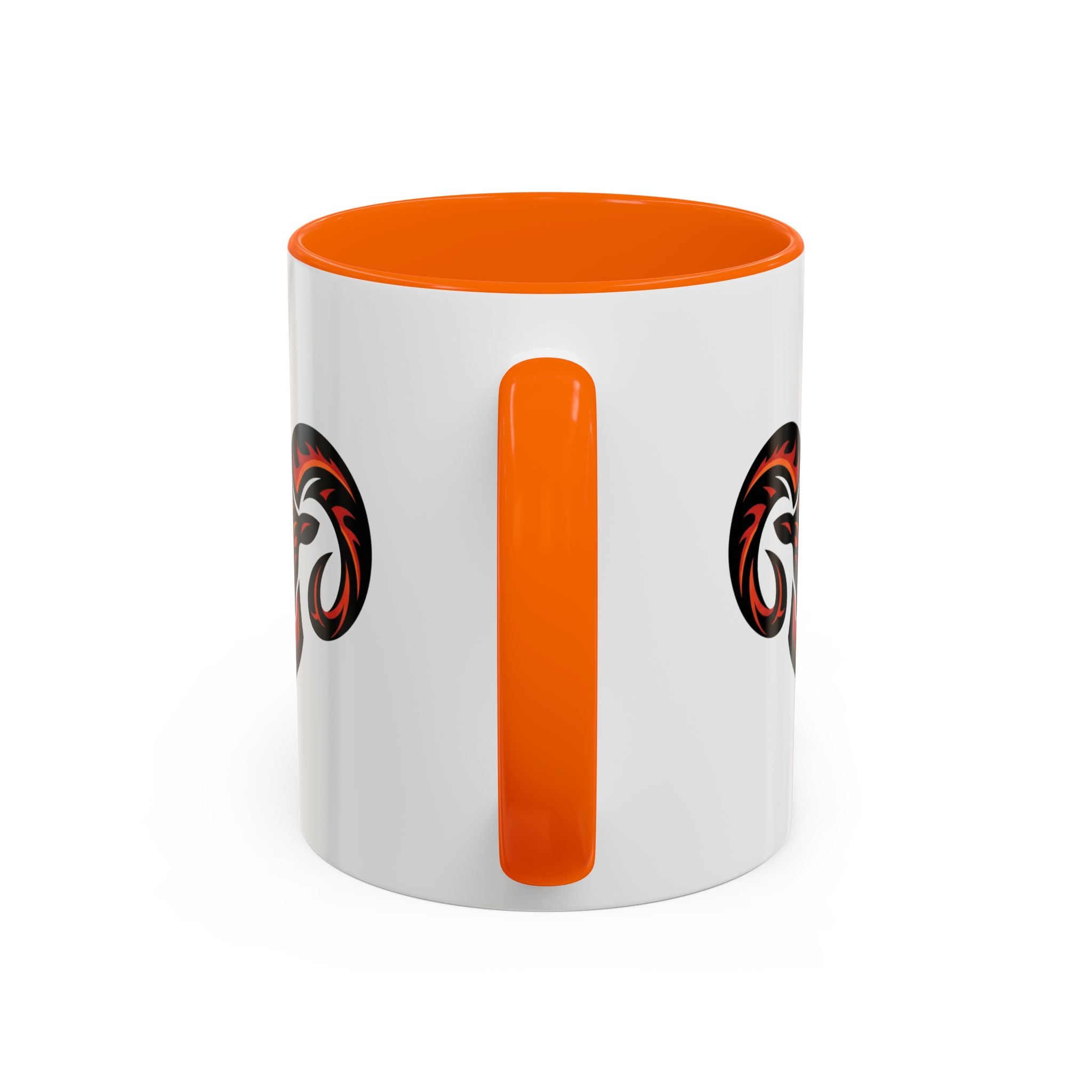 Ram Head Coffee Mug — Bold Tribal Goat Design Accent Mug