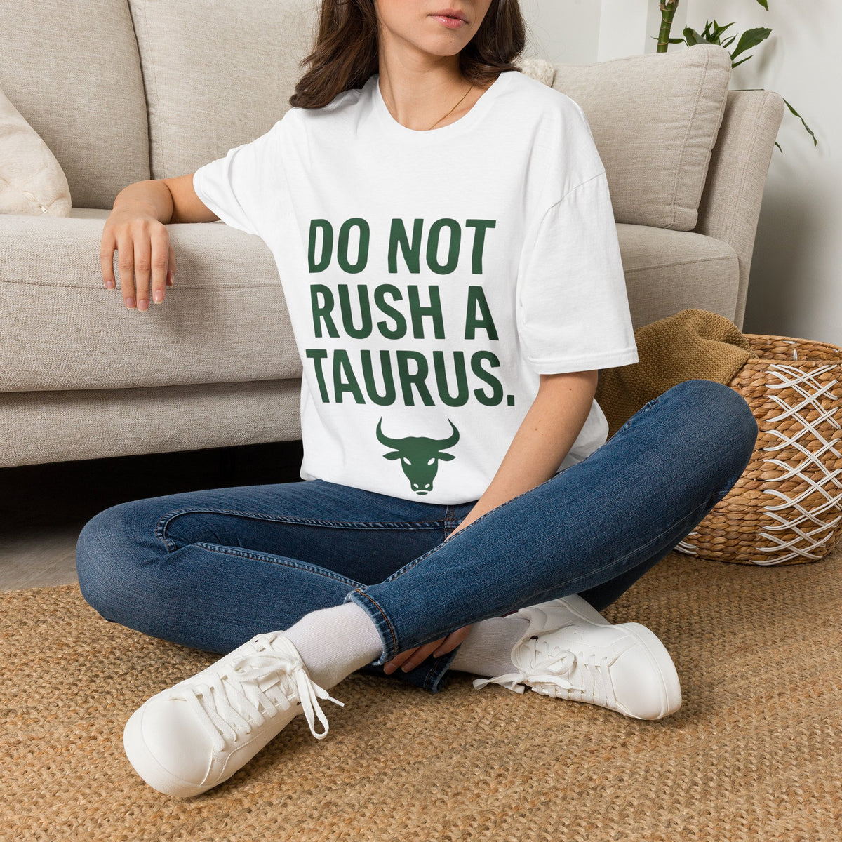 Do Not Rush a Taurus T‑Shirt — Funny Zodiac Astrology Tee