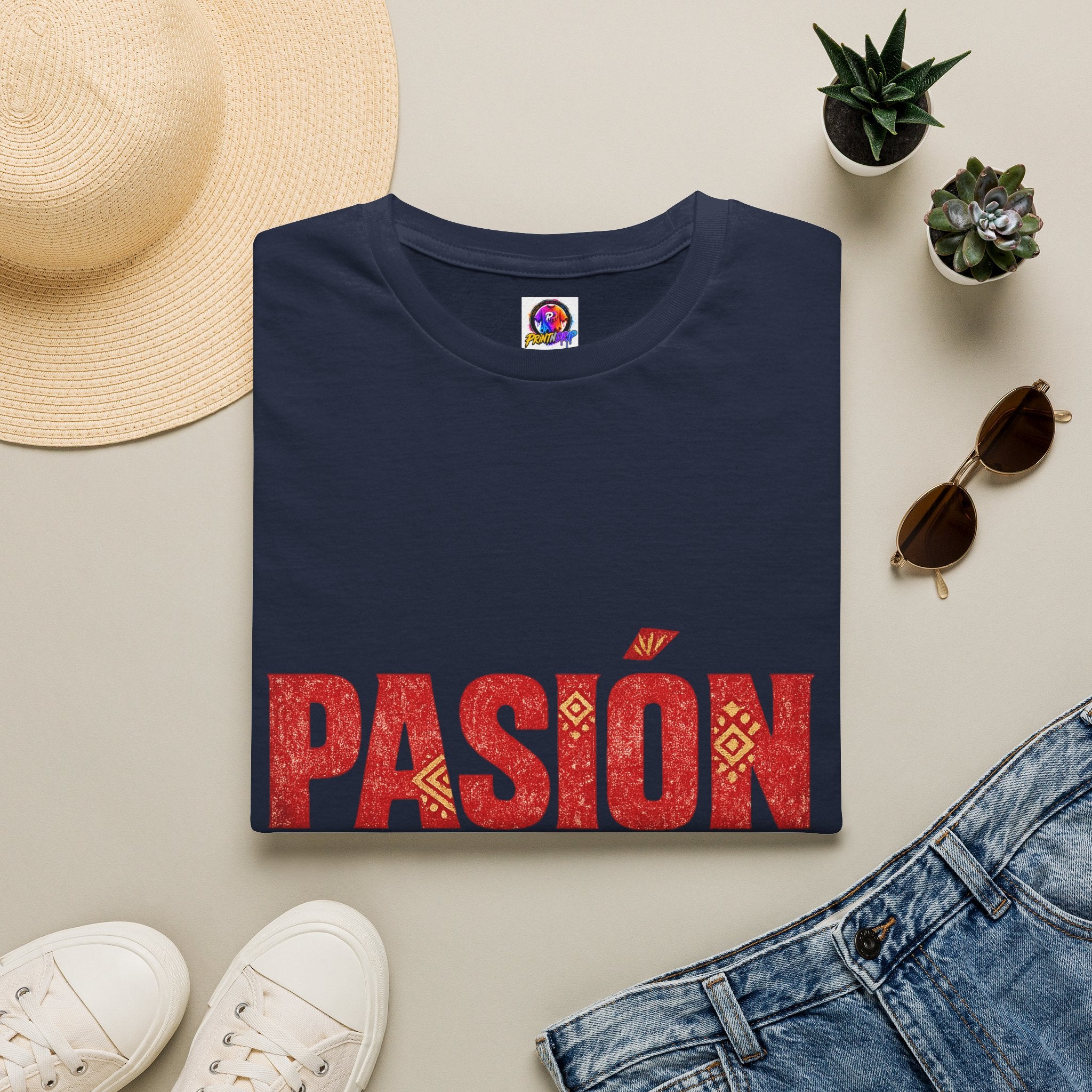 Spain Pasión Roja T-Shirt — Bold Spanish Pride Graphic Tee