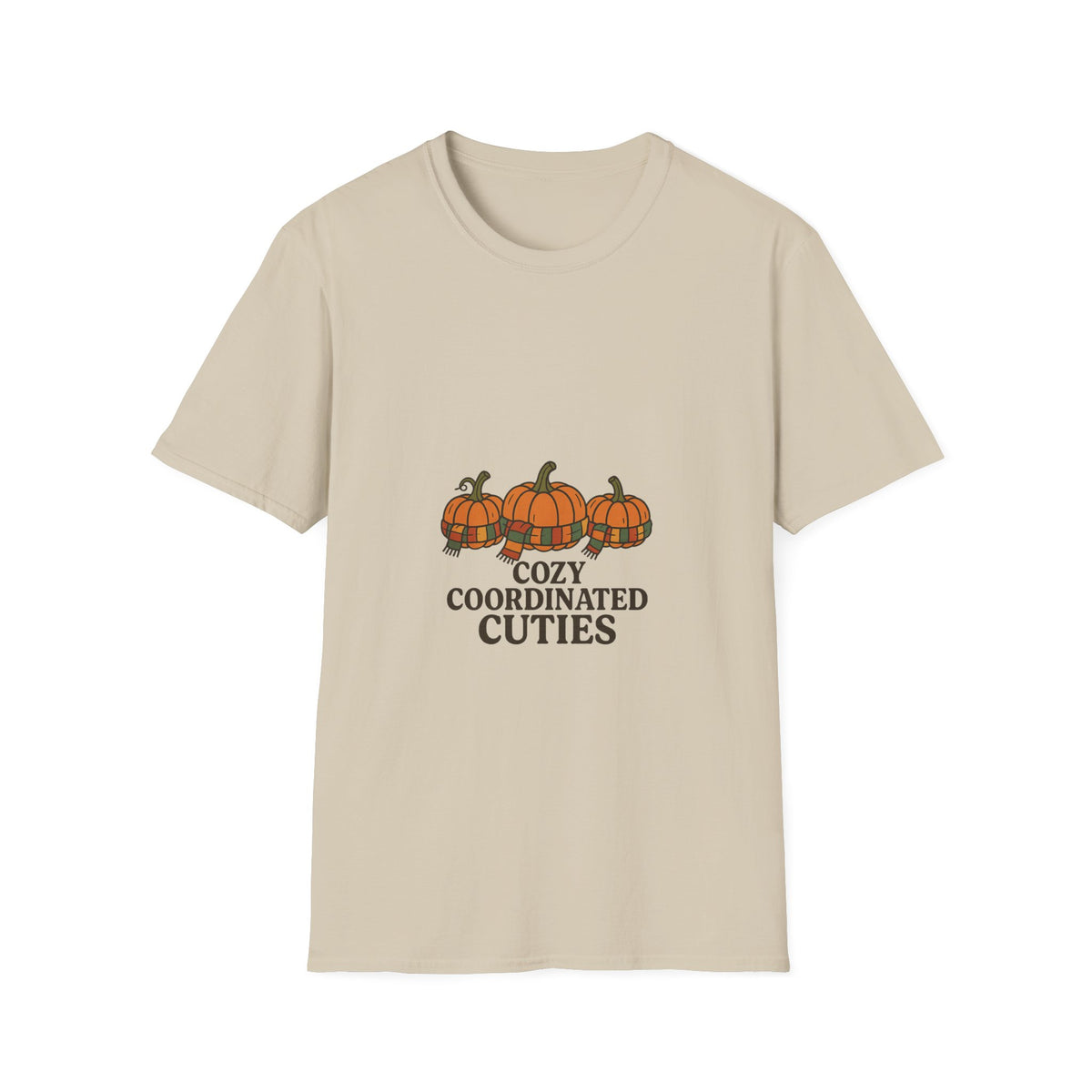 Cozy Coordinated Cuties Pumpkin T-Shirt - Trending Now - October 2026