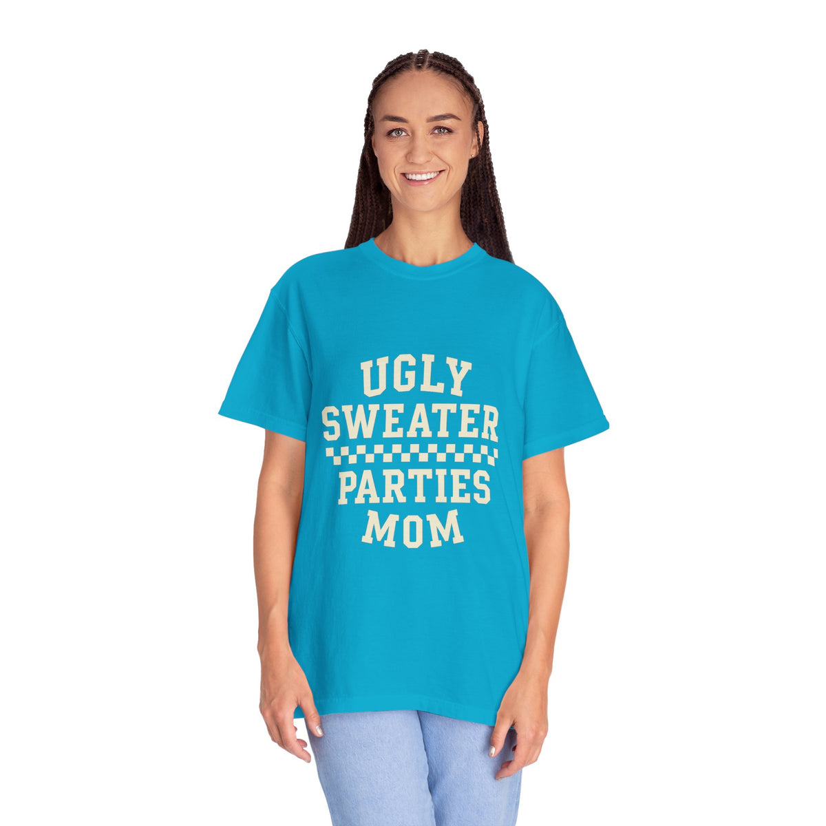 Ugly Sweater Parties Mom T-Shirt - Trending Now - October 2026