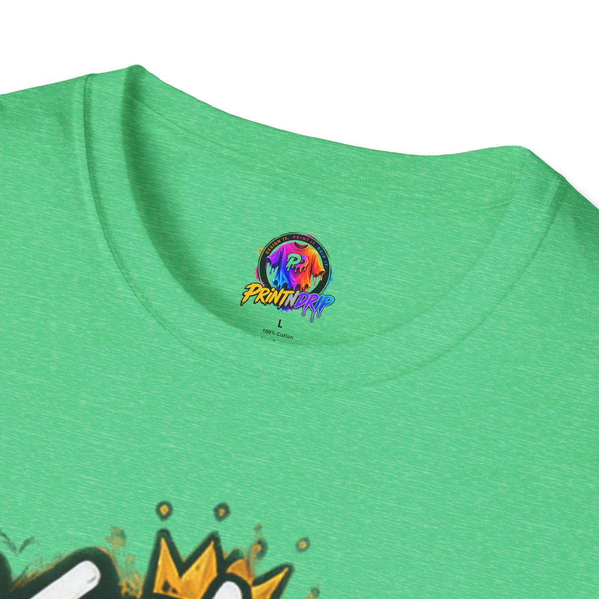 Children's Cancer Awareness T-Shirt — "Kids Fight The Toughest Battles" Gold Ribbon