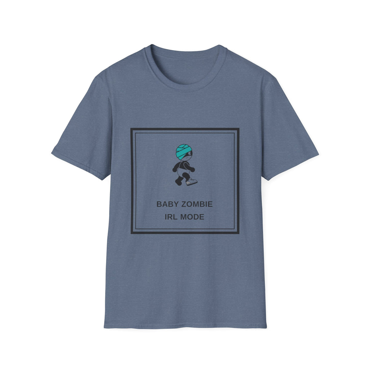 Baby Zombie T-Shirt — 'Baby Zombie IRL Mode' Cute Cartoon Graphic Tee - Trending Now - August 2026