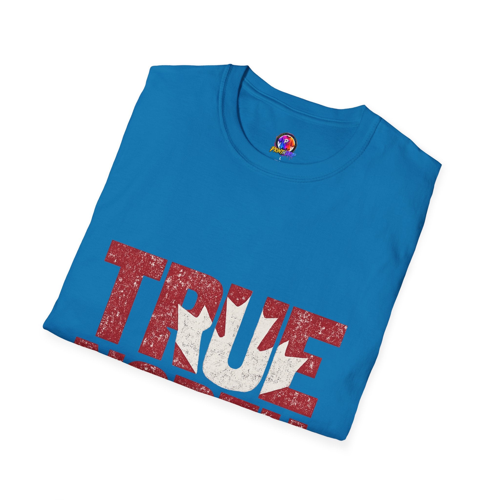 Canada True North Football T-Shirt — Vintage Canadian Leafs Sports Tee