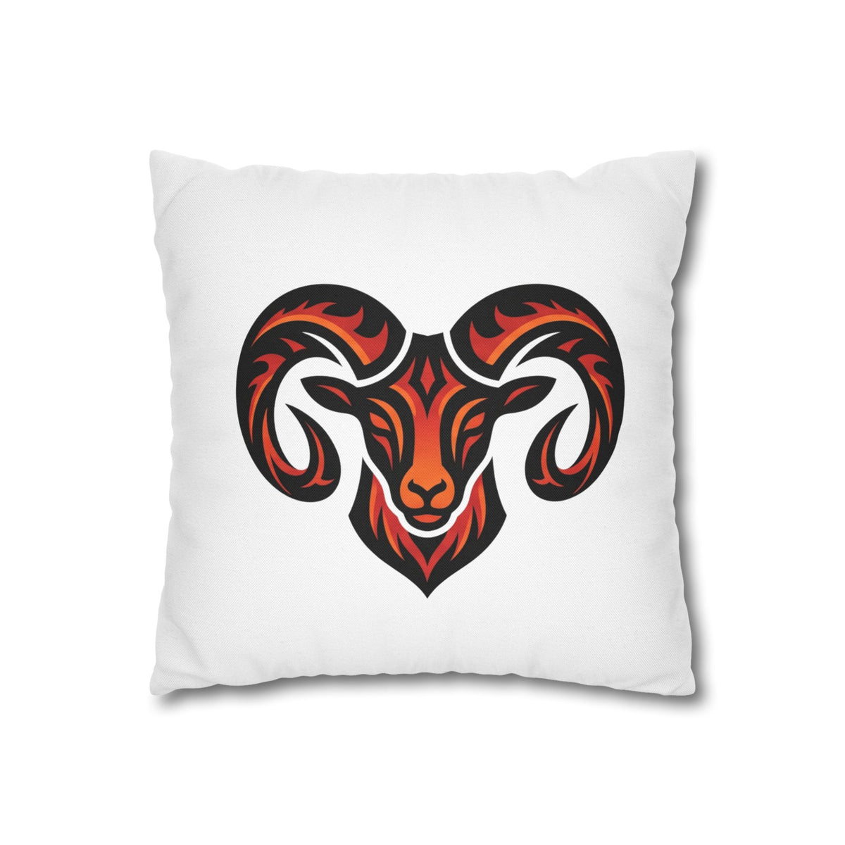 Aries Fiery Ram Head Pillowcase