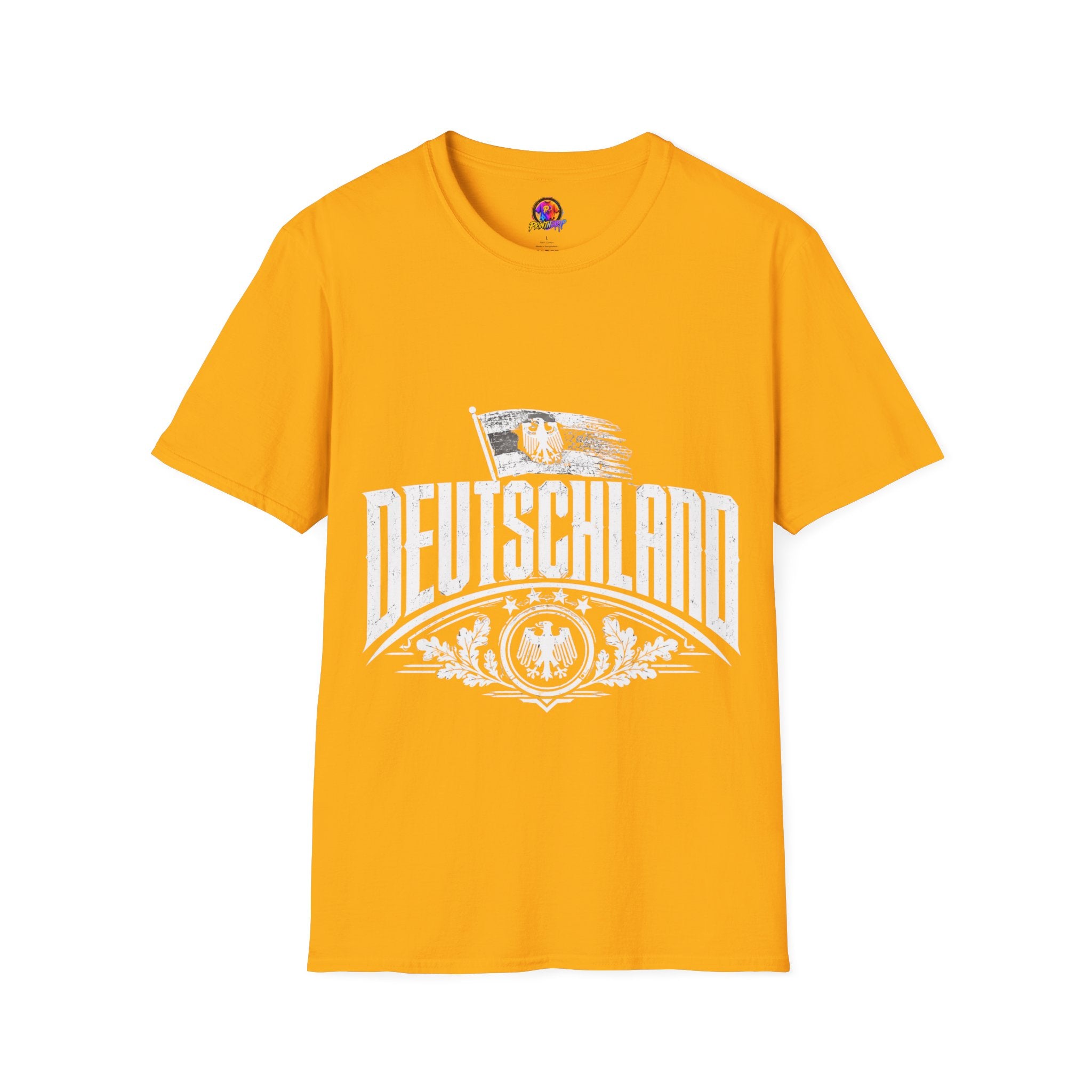 Germany Deutschland T-Shirt — Vintage German Crest Soccer Fan Tee