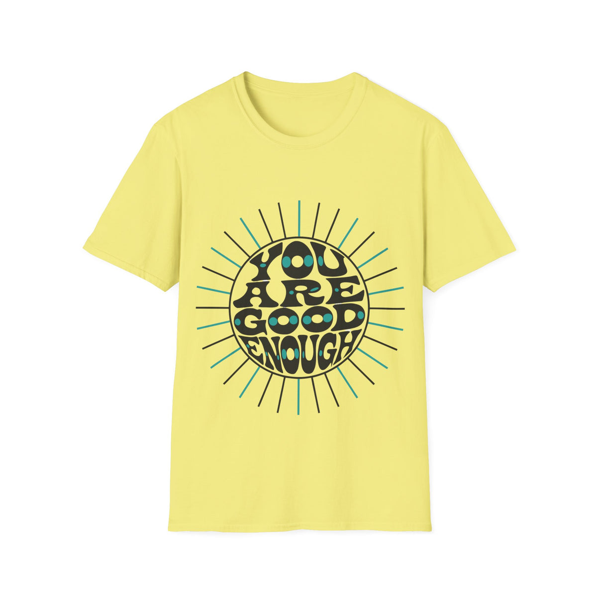 T-Shirt — "You Are Good Enough" Retro Positive Graphic Tee - Trending Now - September 2026