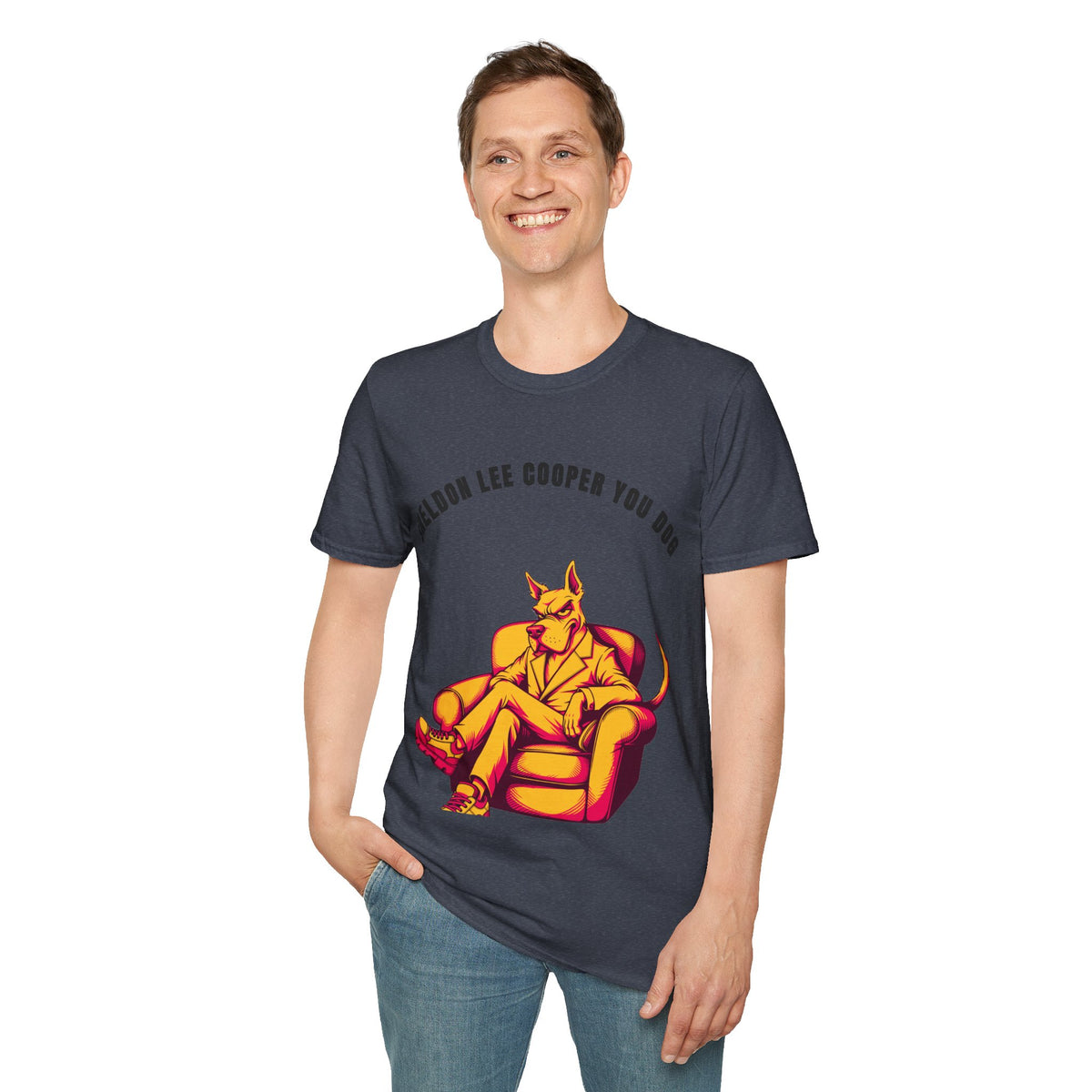 T-Shirt — "Sheldon Lee Cooper You Dog" Vintage Chill Dog Illustration - Trending Now - September 2026