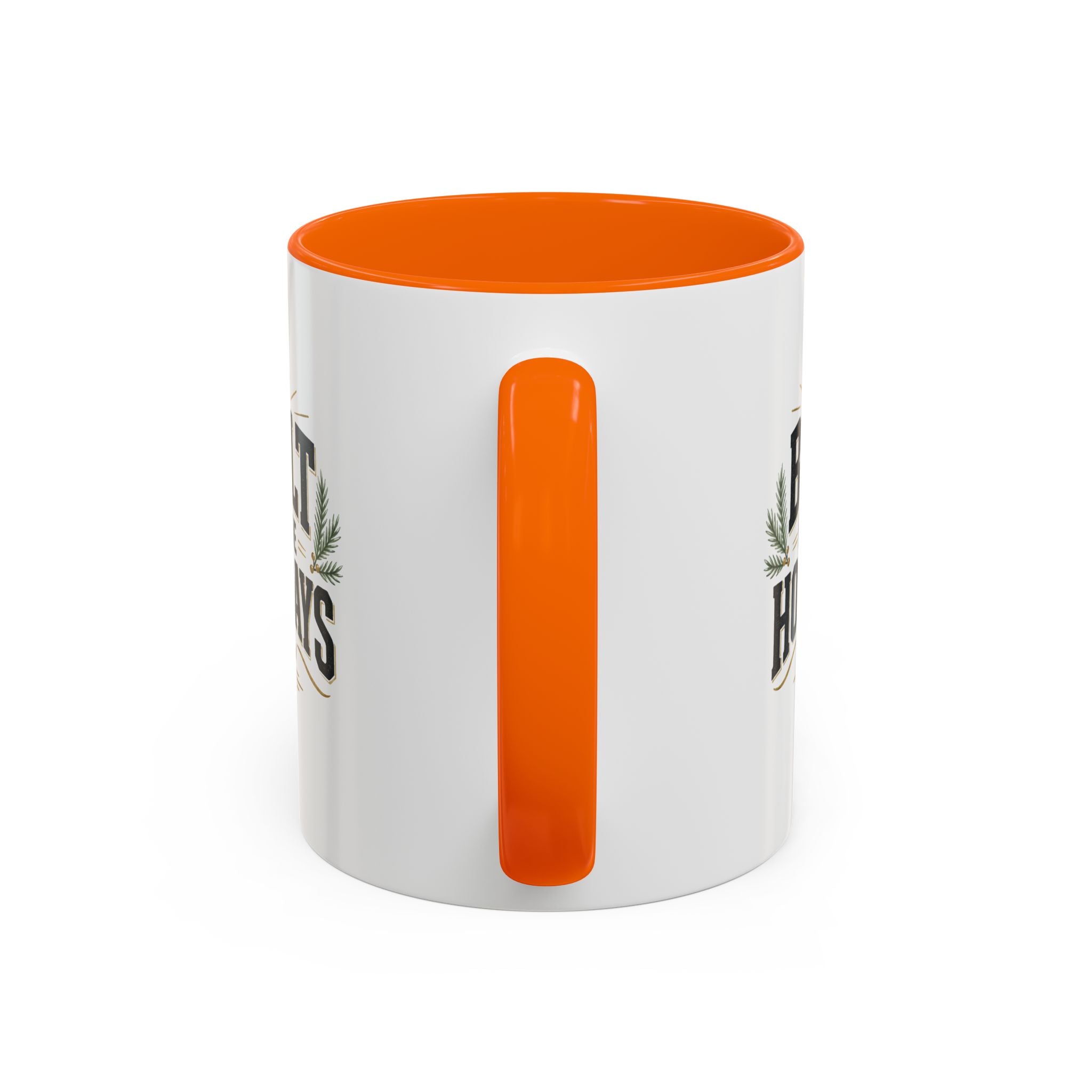 Christmas Built for the Holidays Accent Coffee Mug – Holiday Workshop Coffee Cup