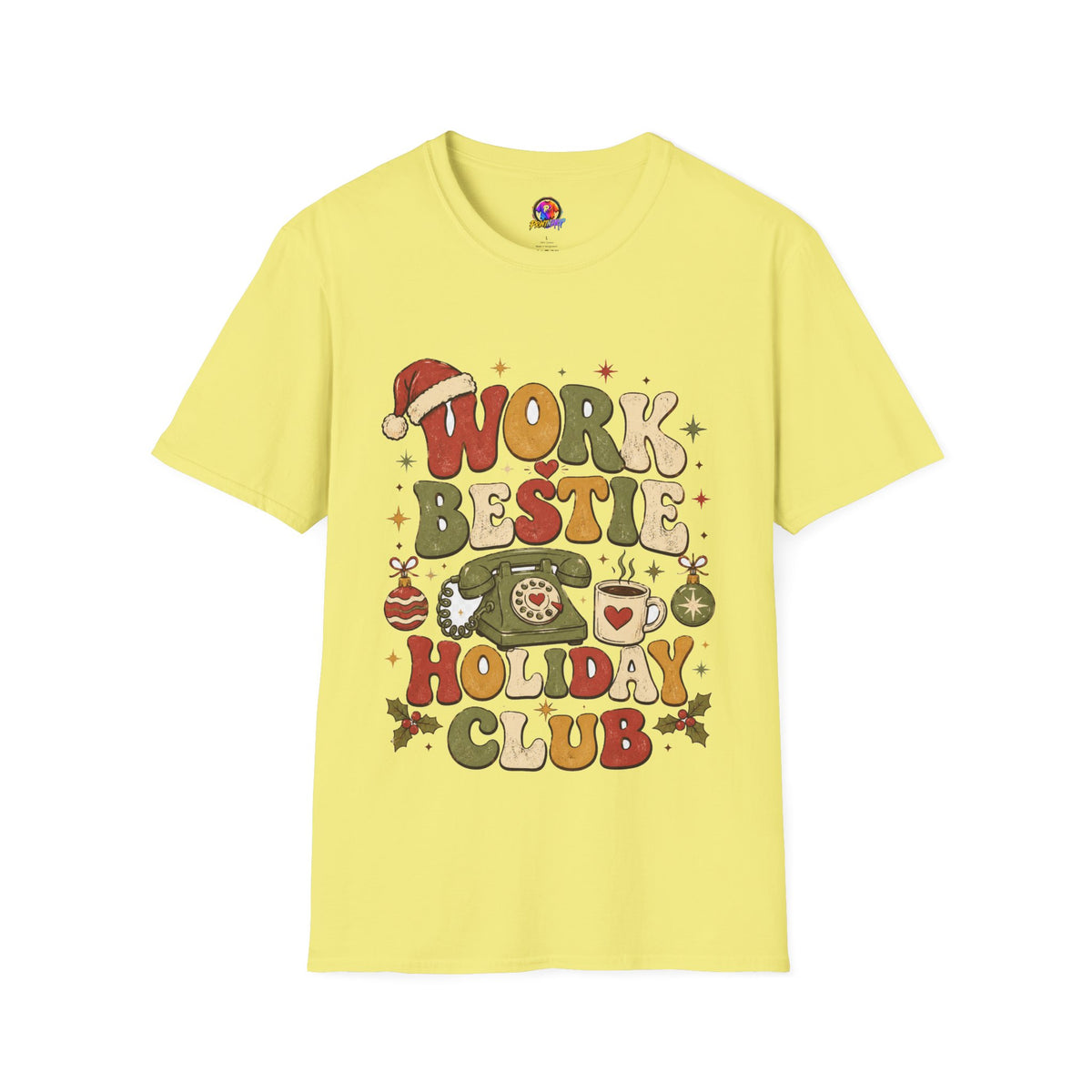 Work Bestie Holiday Club T-Shirt
