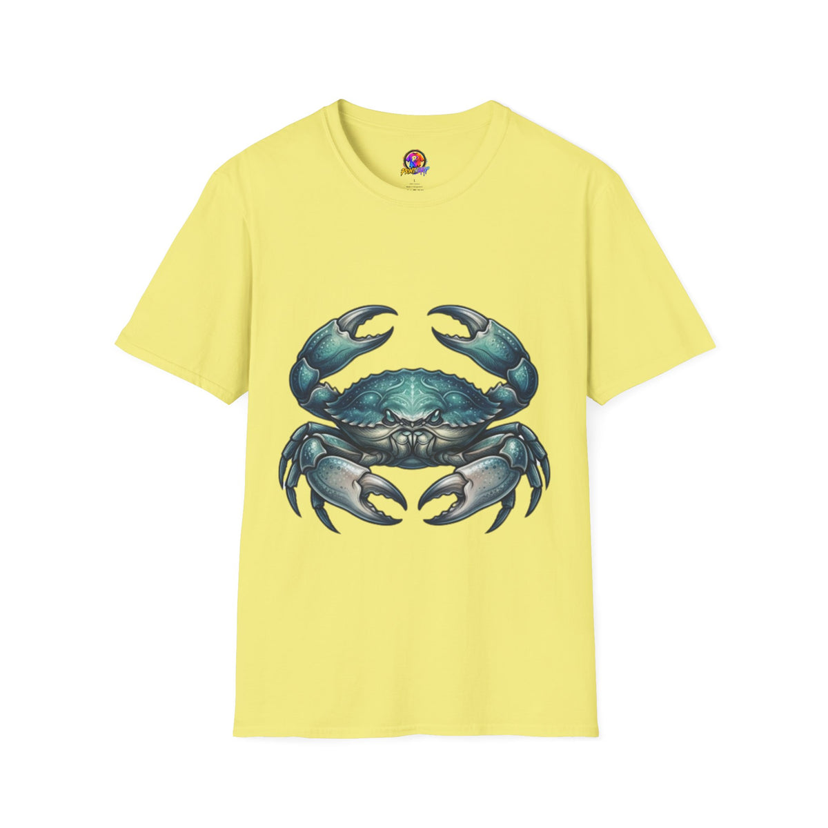 Crab Graphic T-Shirt — Coastal Sea Creature Tee