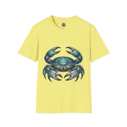 Crab Graphic T-Shirt — Coastal Sea Creature Tee