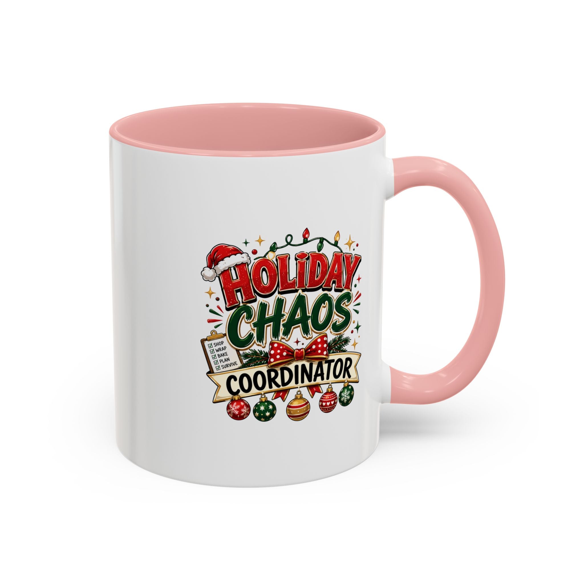 Accent Coffee Mug Holiday Chaos Coordinator