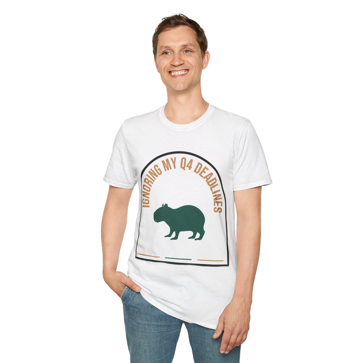 T‑Shirt — "Ignoring My Q4 Deadlines" Kiwi Graphic Tee - Trending Now - August 2026