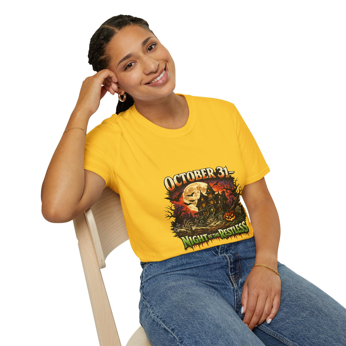 Halloween October 21 Unisex Softstyle T-Shirt