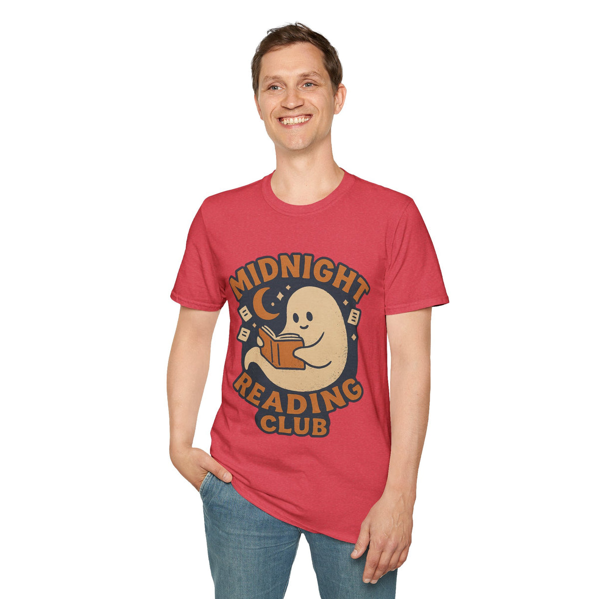 Midnight Reading Club T-Shirt — Cute Ghost Booklover Tee - Trending Now - August 2026