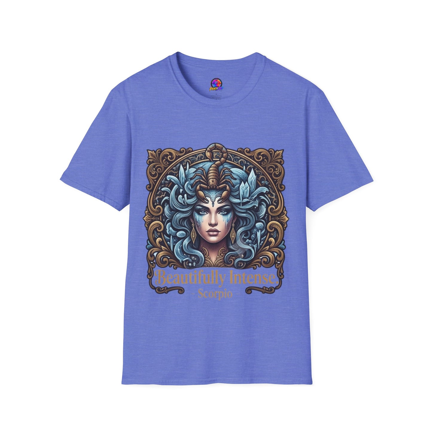Scorpio Astrology T-Shirt — "Beautifully Intense" Zodiac Graphic Tee