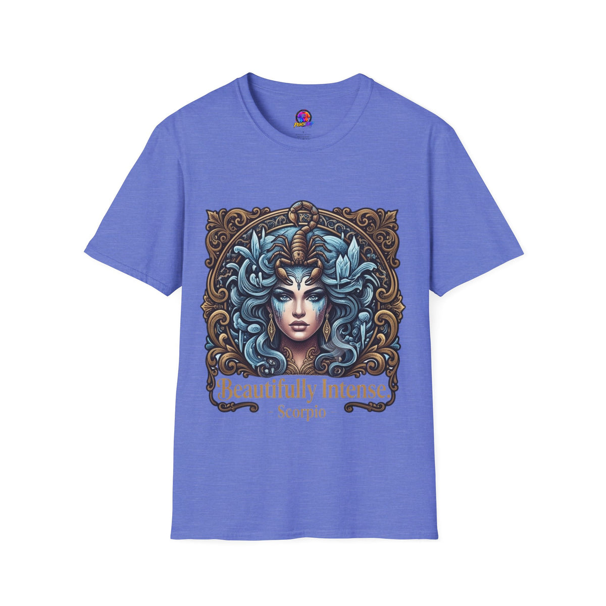 Scorpio Astrology T-Shirt — "Beautifully Intense" Zodiac Graphic Tee