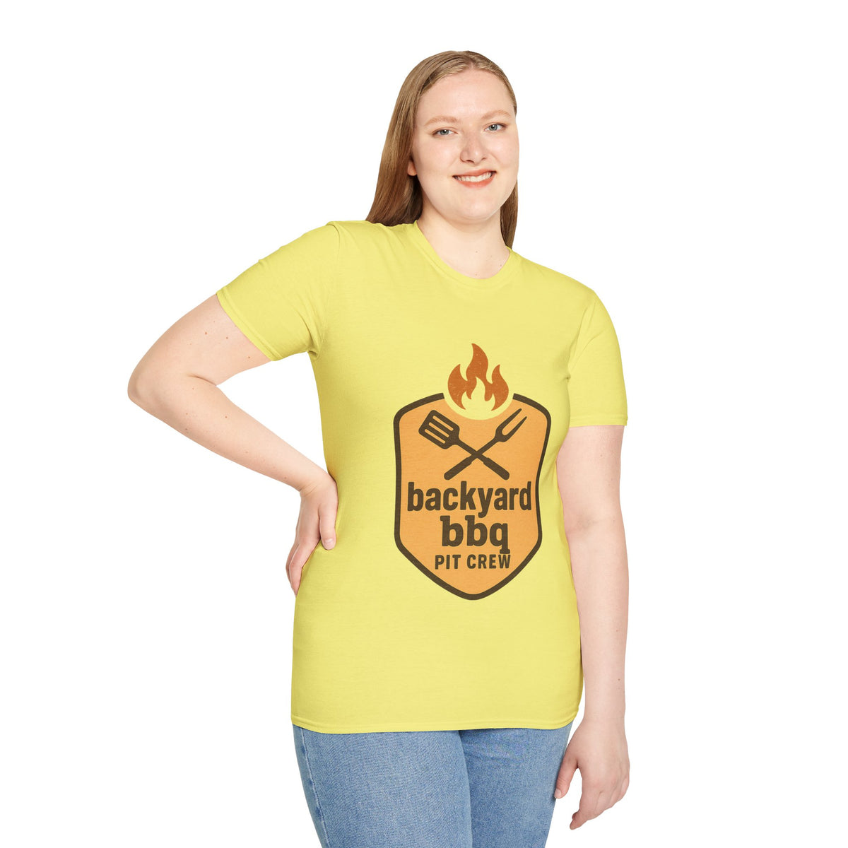 Backyard BBQ T-Shirt — Grilling Badge Tee - Trending Now - August 2026