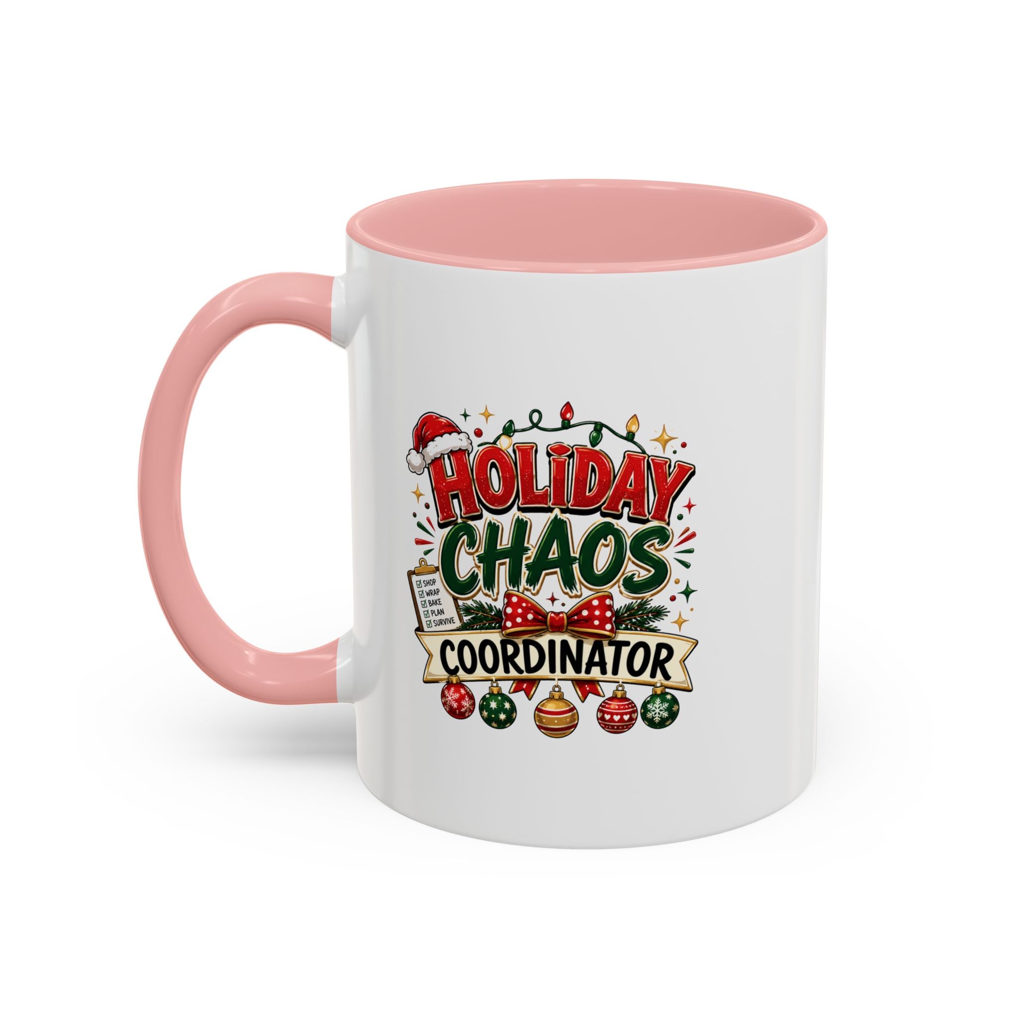 Accent Coffee Mug Holiday Chaos Coordinator