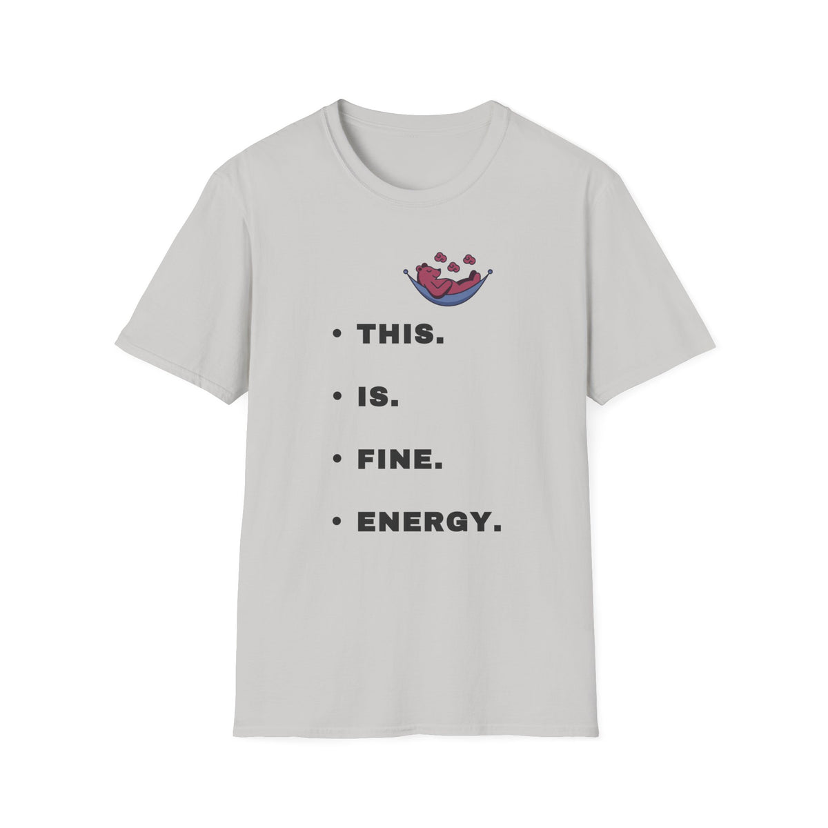 T‑Shirt — “This. Is. Fine.” Comic Dog in Burning Room Funny Graphic Tee - Trending Now - September 2026