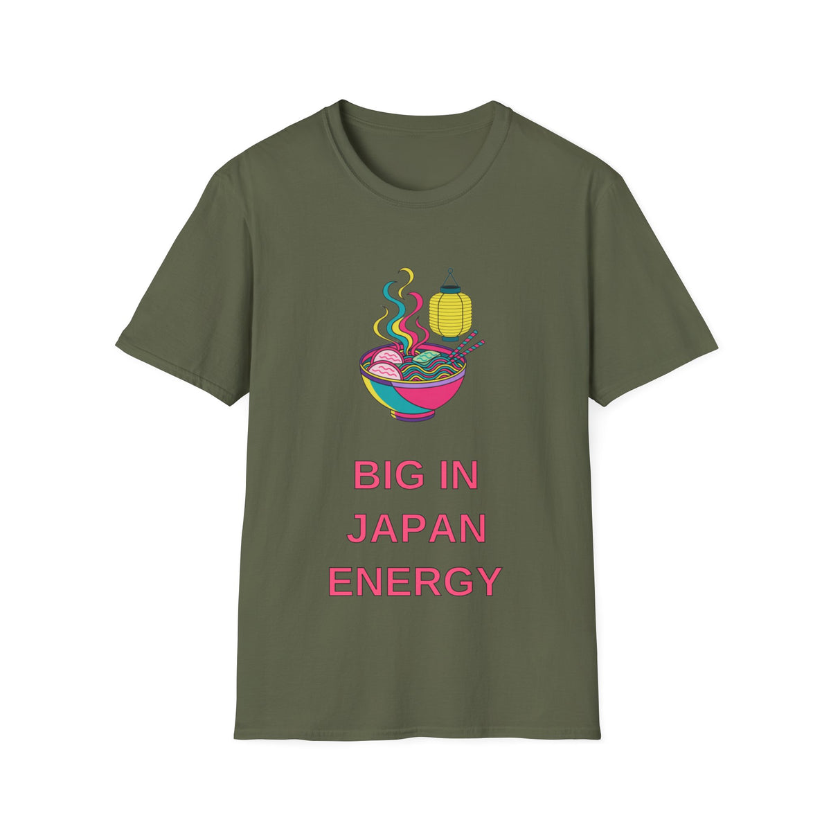 Ramen Bowl Tee — "Big in Japan Energy" Graphic T-Shirt - Trending Now - August 2026