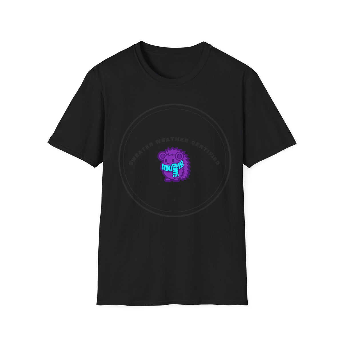 “Water Weather Certified” Graphic T-Shirt — Cute Purple Monster Badge Tee - Trending Now - September 2026