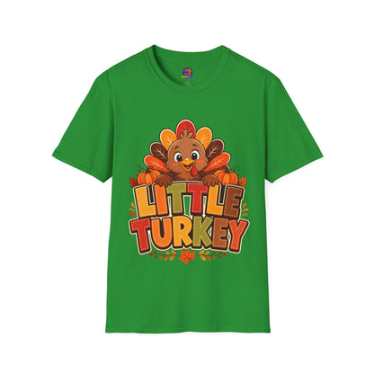 Little Turkey T‑Shirt – Cute Thanksgiving Kids & Family Tee