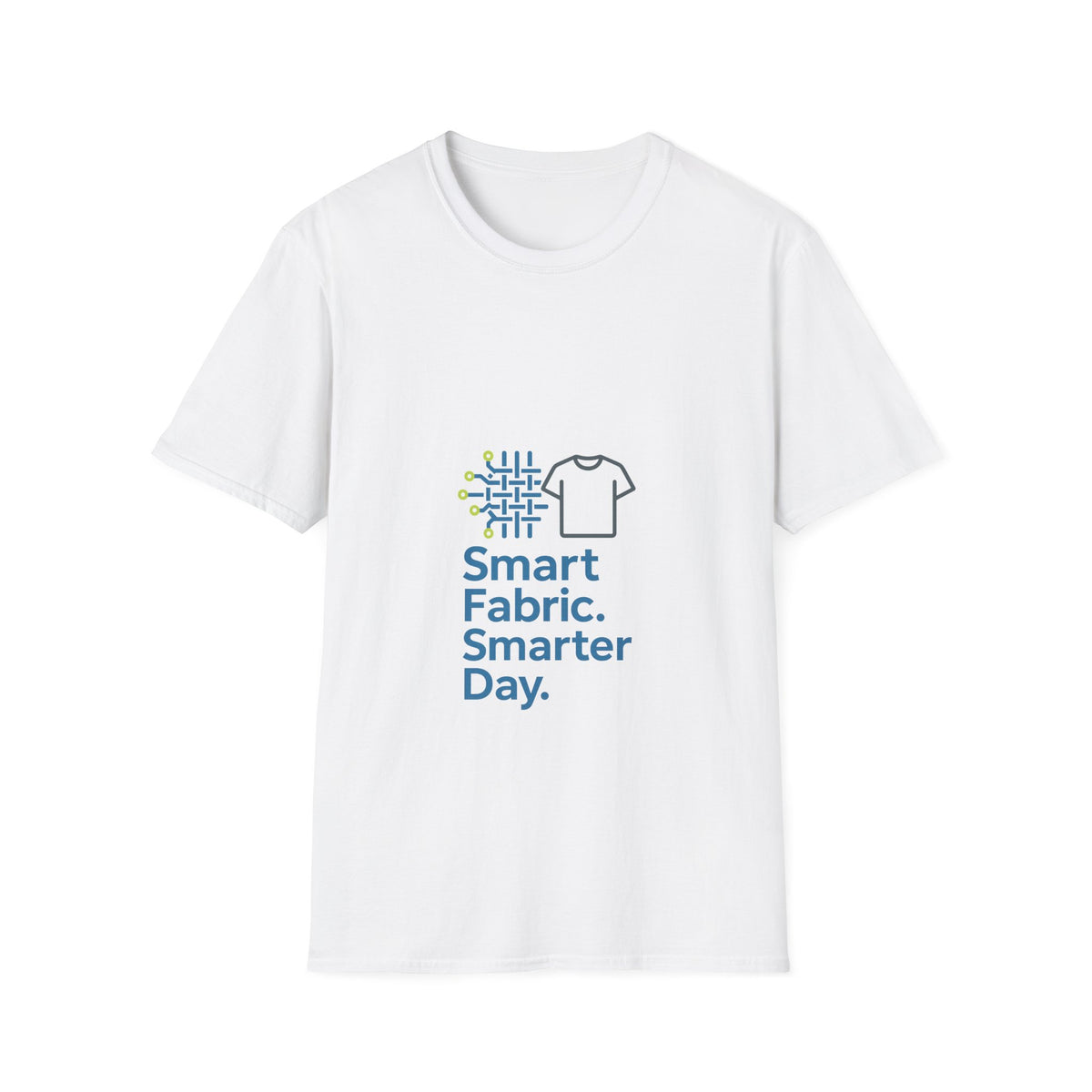 Smart Fabric T‑Shirt — "Smart Fabric. Smarter Day." Tech Apparel - Trending Now - October 2026