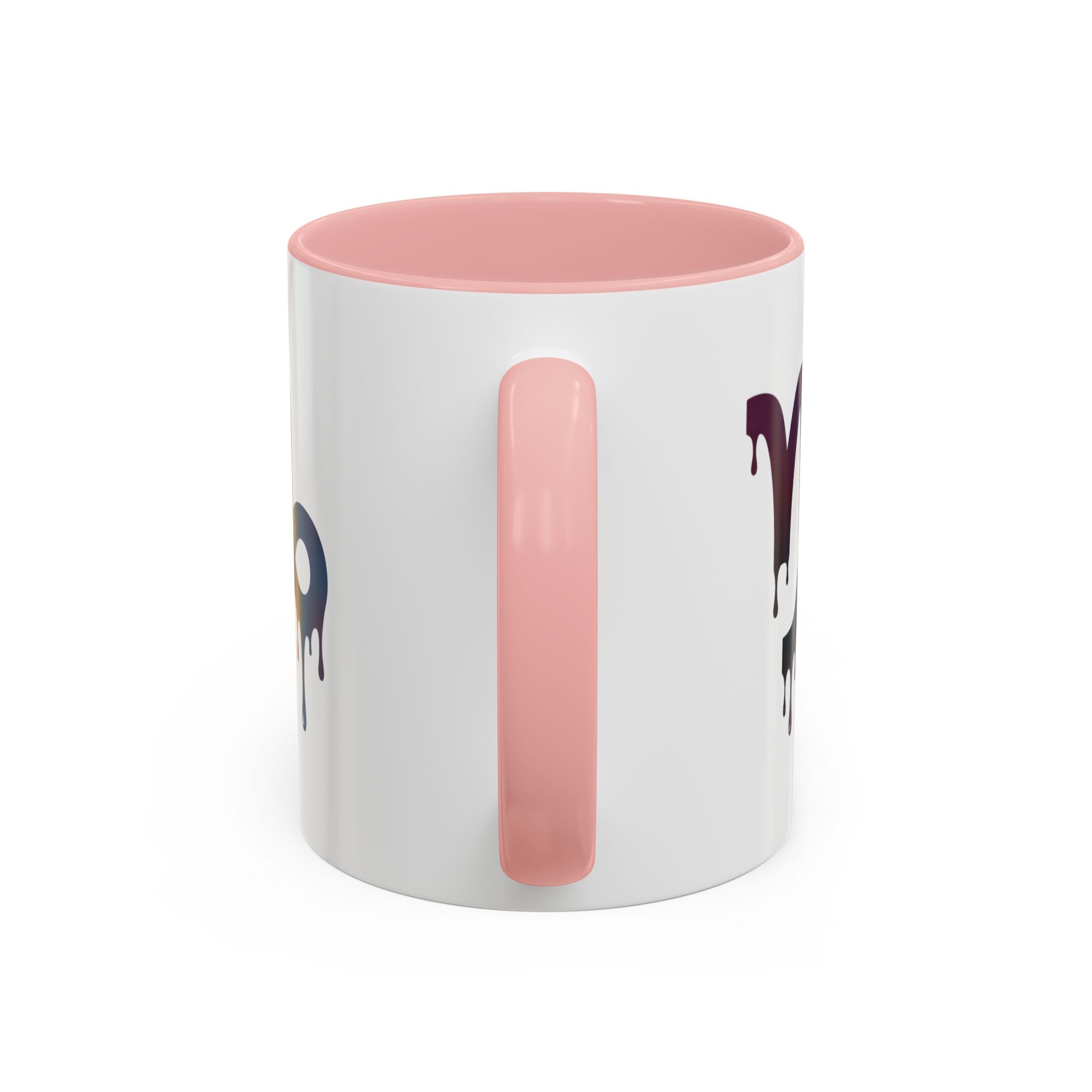 Capricorn Drip Accent Coffee Mug — Zodiac Symbol Gradient