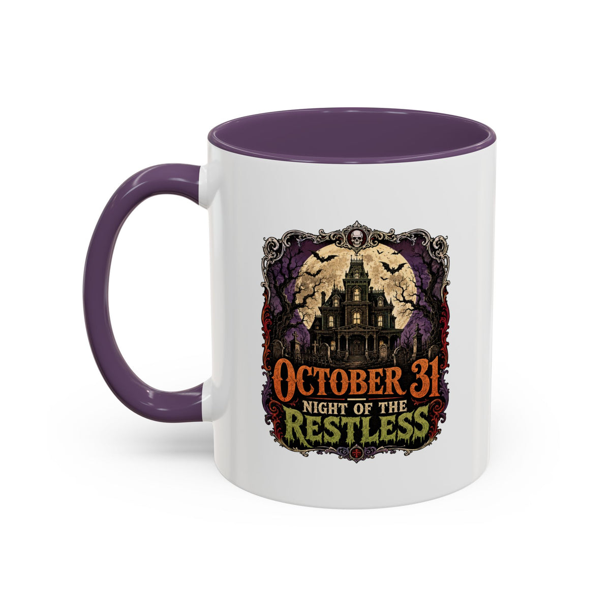 Halloween  October 31 Accent Coffee Mug