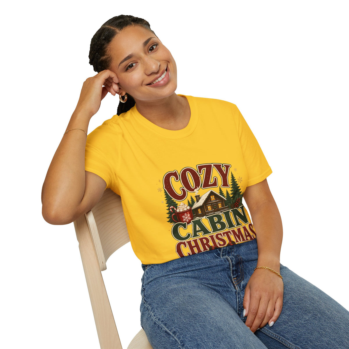 Cozy Cabin Christmas T-Shirt