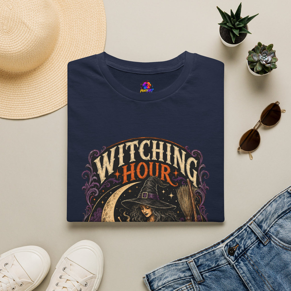 Halloween Witching Hour Softstyle T-Shirt