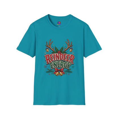 Reindeer Energy Christmas T-Shirt
