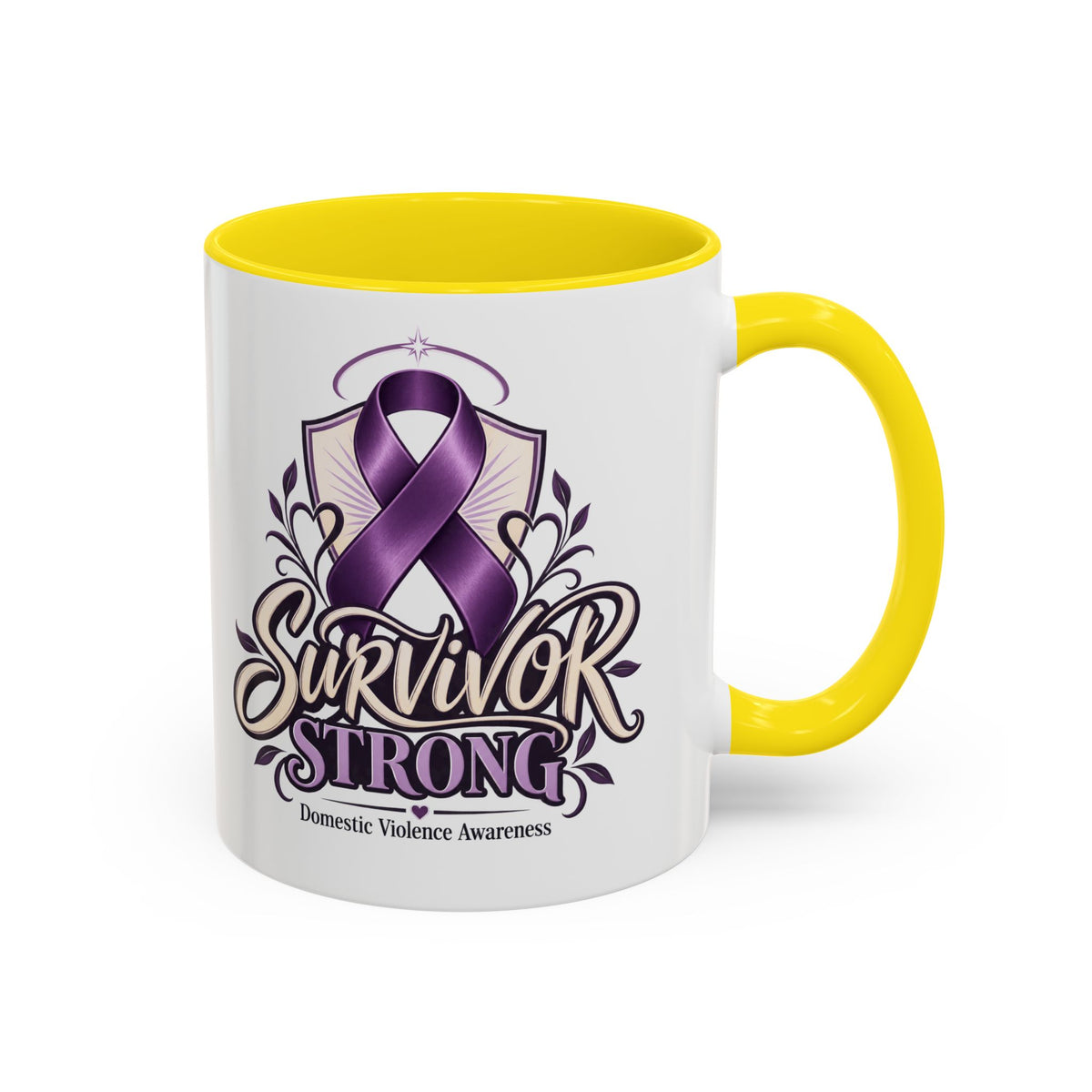 Domestic Violence Awareness Survivor Strong Coffee Mug