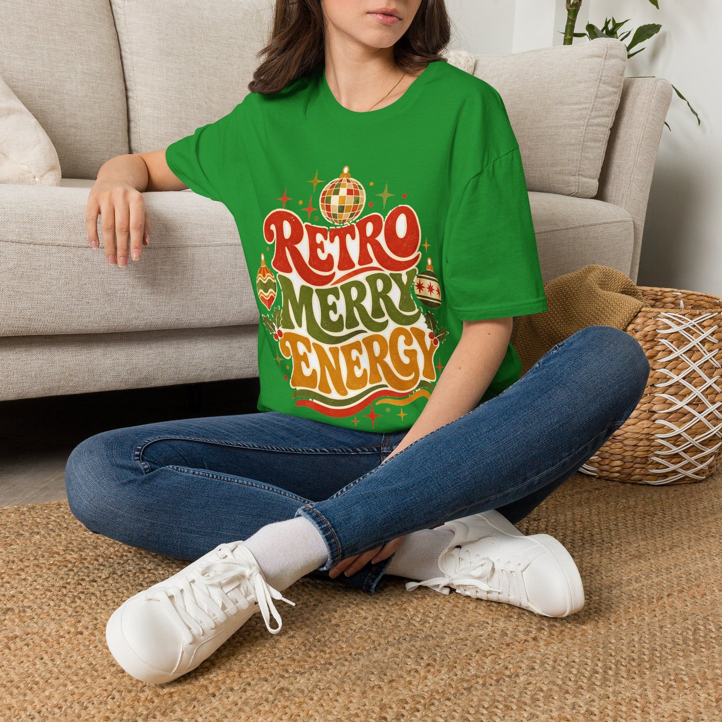 Retro Merry Energy T-Shirt