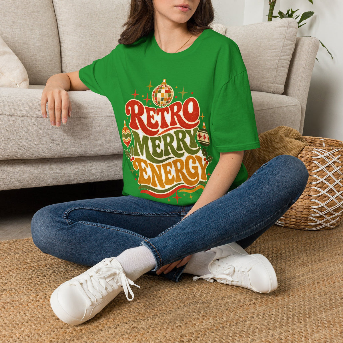 Retro Merry Energy T-Shirt