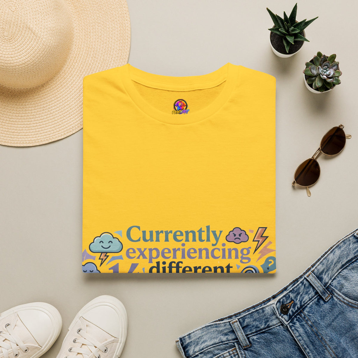 Currently Experiencing 14 Different Moods Simultaneously T-Shirt