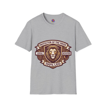 Protector of the Pride Lion T-Shirt — 100% Leo Zodiac Tee