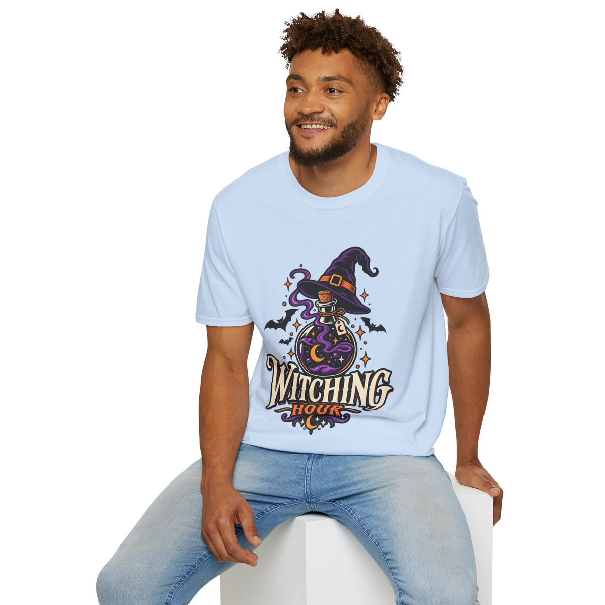 Witching Hour T-Shirt — Halloween Witch Potion Graphic Tee