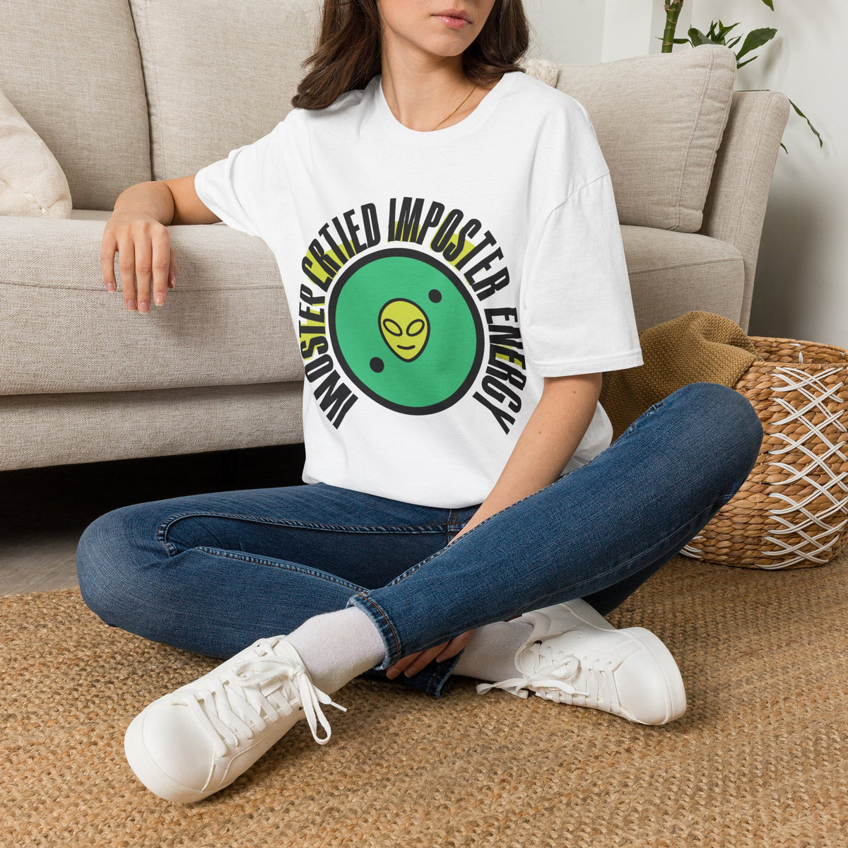 Imposter Energy T-Shirt — Playful Avocado Graphic Tee - Trending Now - August 2026