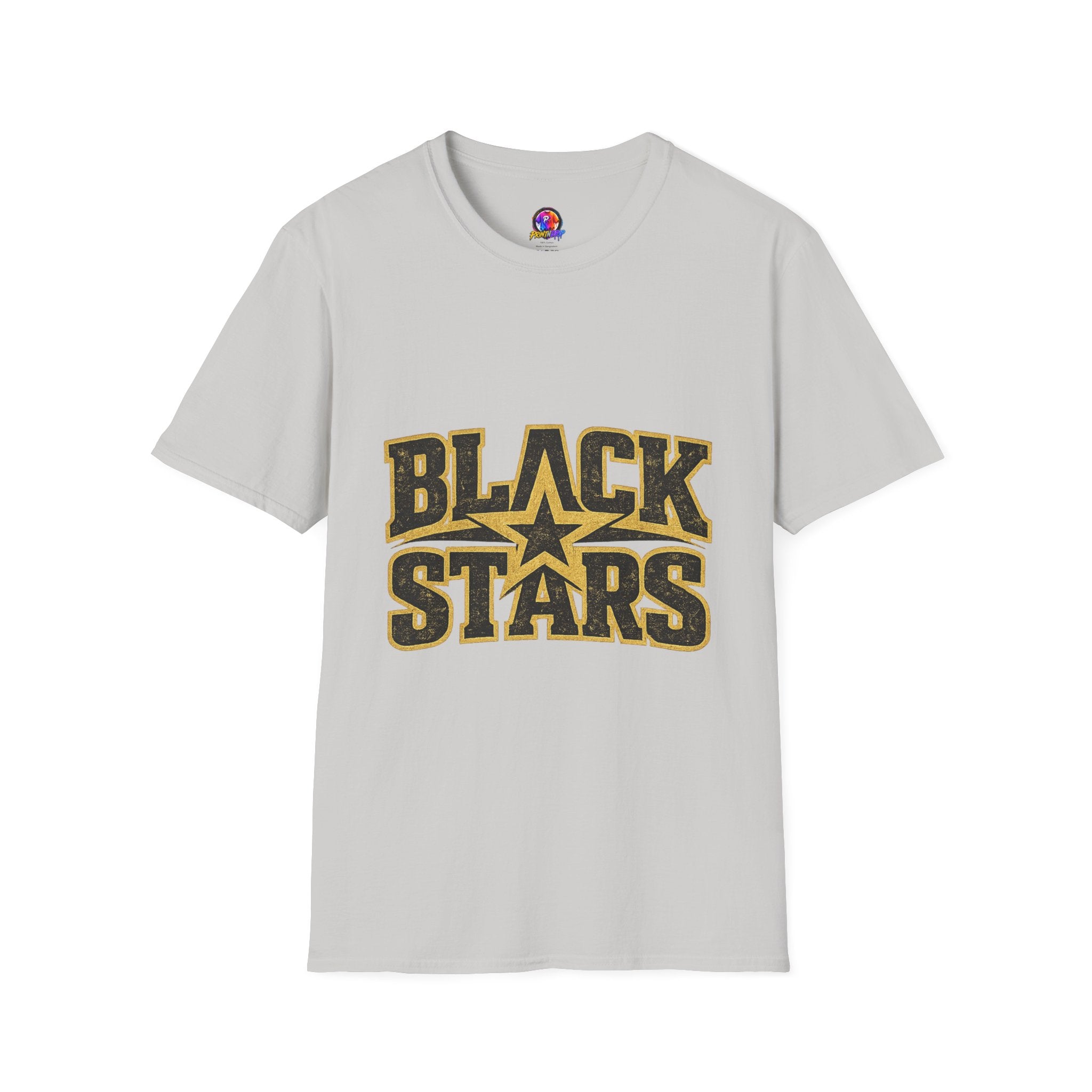 Ghana Black Stars T-Shirt — Bold Vintage Star Logo Tee