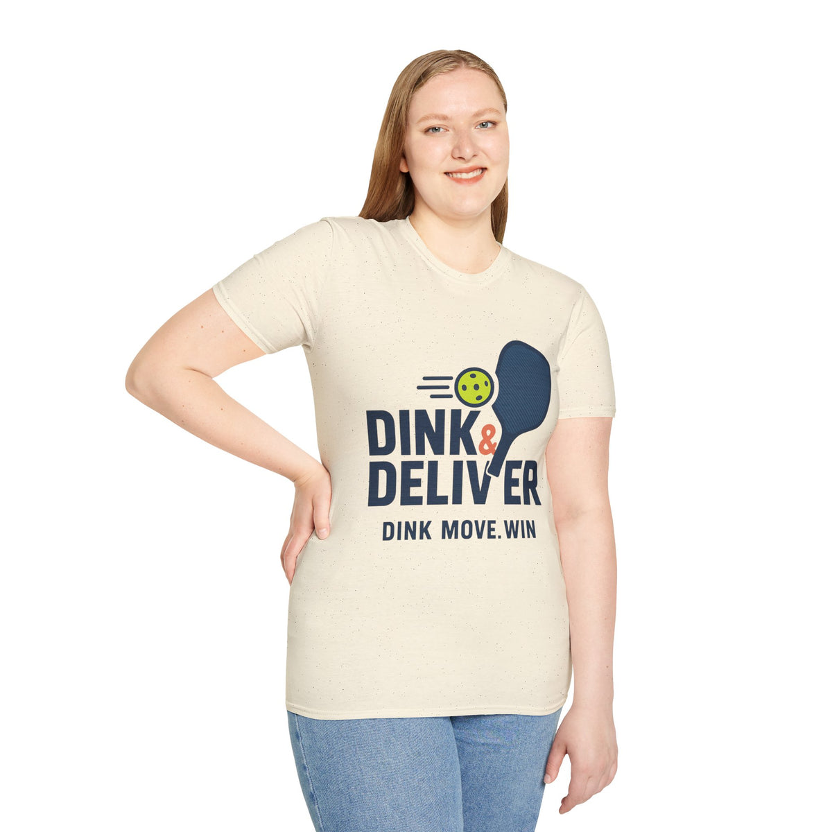 Pickleball Player T‑Shirt — 'Dink. Drive. Deliver.' Graphic Tee for Pickleball Fans - Trending Now - August 2026