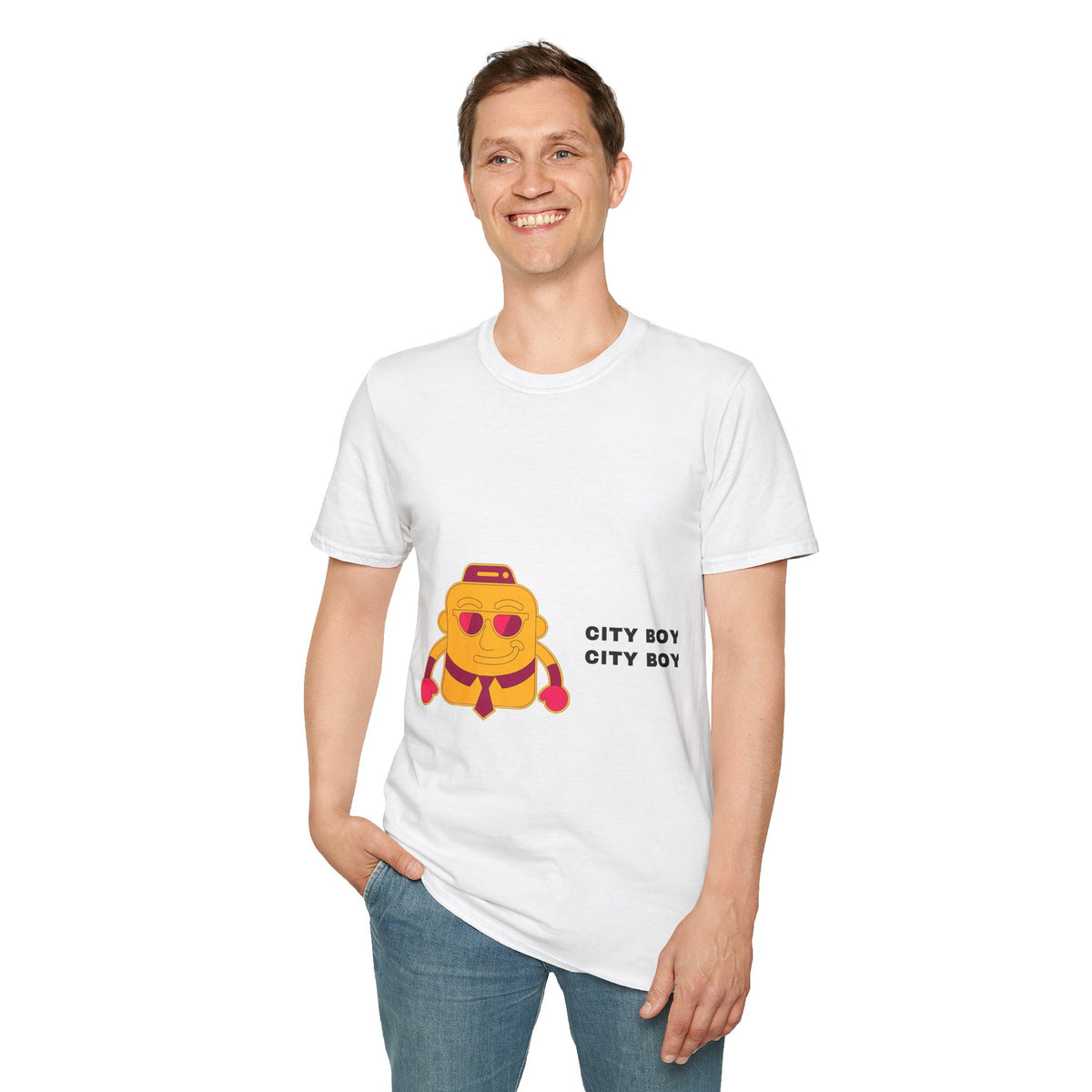 City Boy Taxi T-Shirt — Cute Retro Taxi Driver Graphic Tee - Trending Now - September 2026