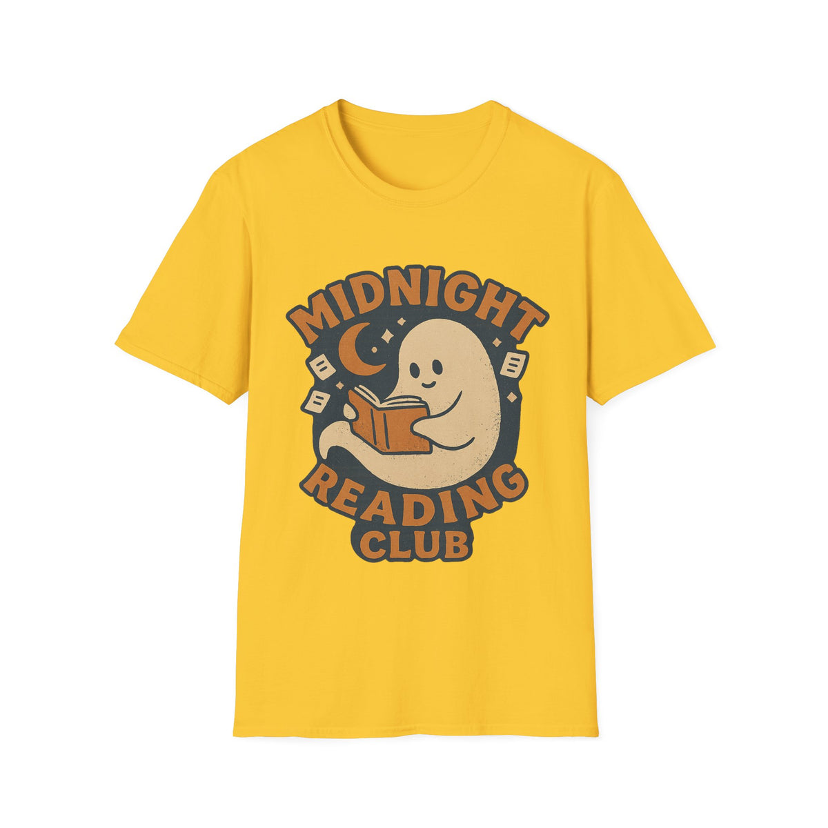 Midnight Reading Club T-Shirt — Cute Ghost Booklover Tee - Trending Now - August 2026