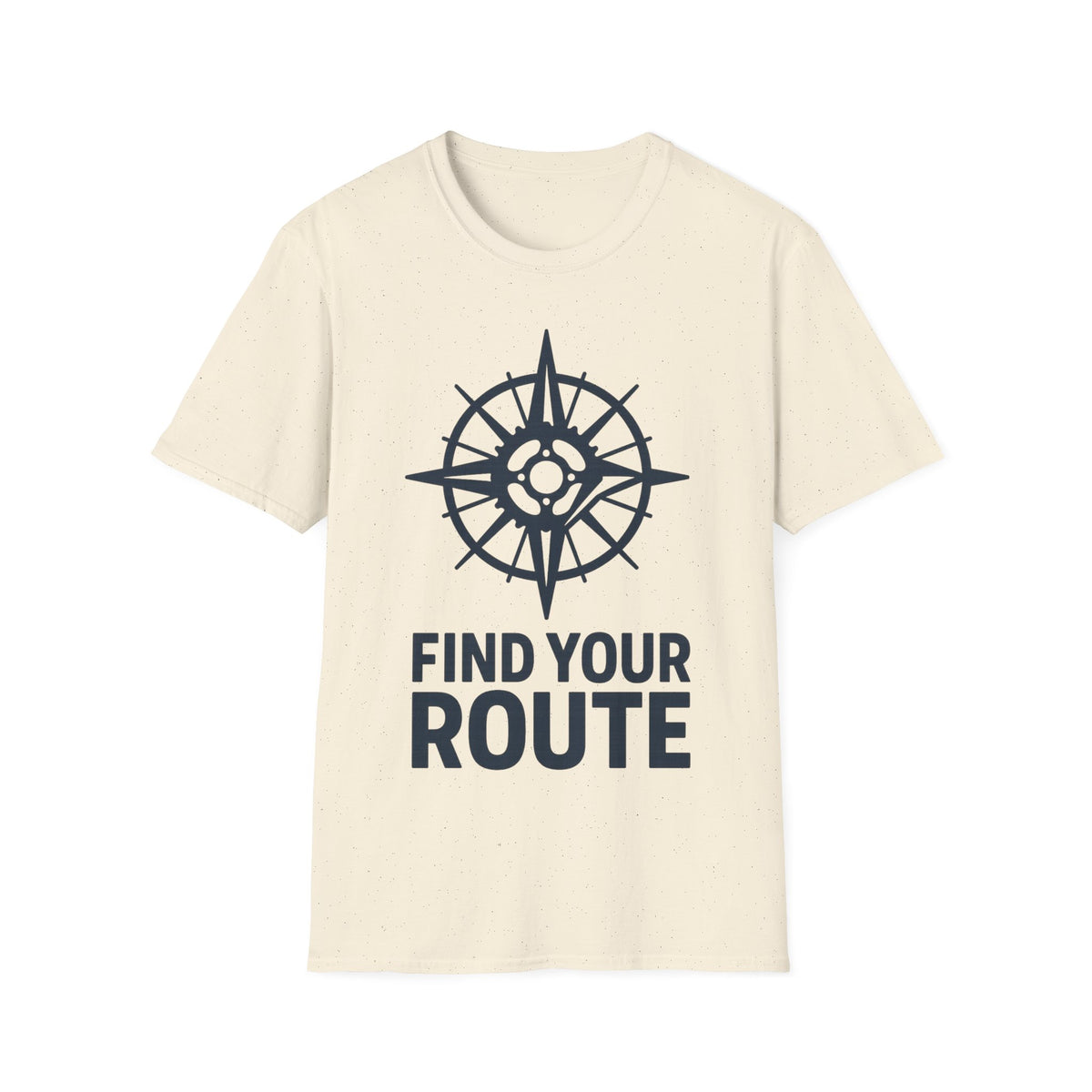 "Find Your Route" Compass Graphic Tee | Minimalist Adventure Travel T-Shirt - Trending Now - September 2026